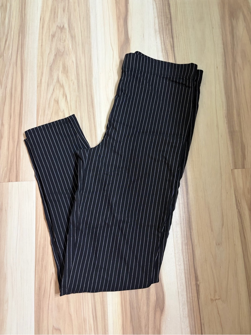 PacSun Black Pinstripe Skinny Pants